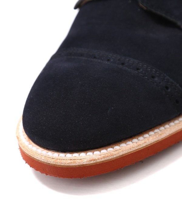 ONLY ARK】別注 SUEDE CAP TOE SHOES（キッドスエード・モディファイド