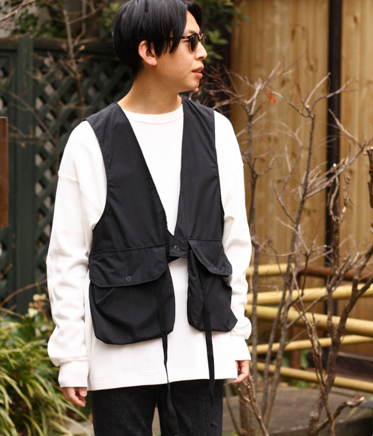 安い定番】 Engineered Garments - engineered garments 19aw ベストの