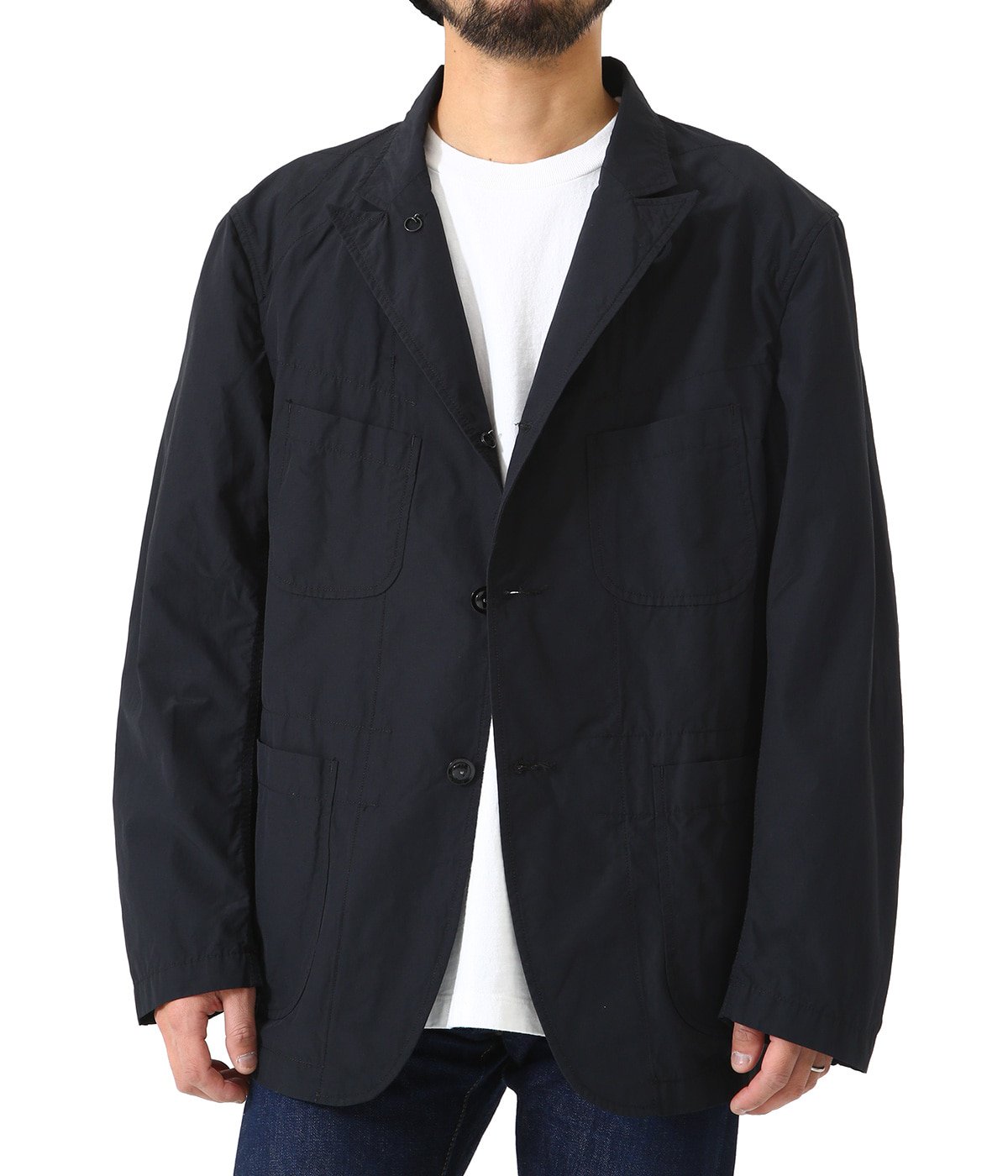 【ONLY ARK】別注 Bedford Jacket - Solid Nyco Cloth | ENGINEERED GARMENTS(エン