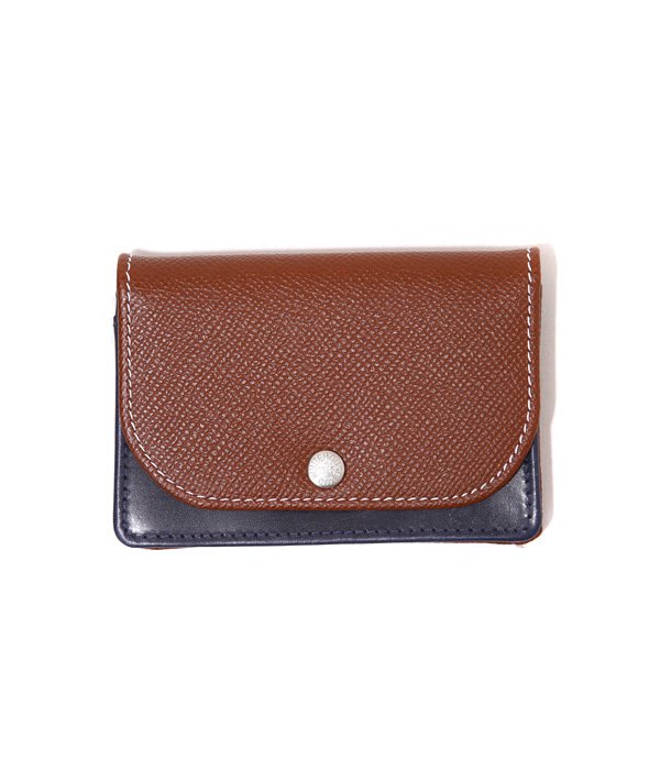 NAMECARD CASE with GUSSET(London Calf×Bridle Leather Collection