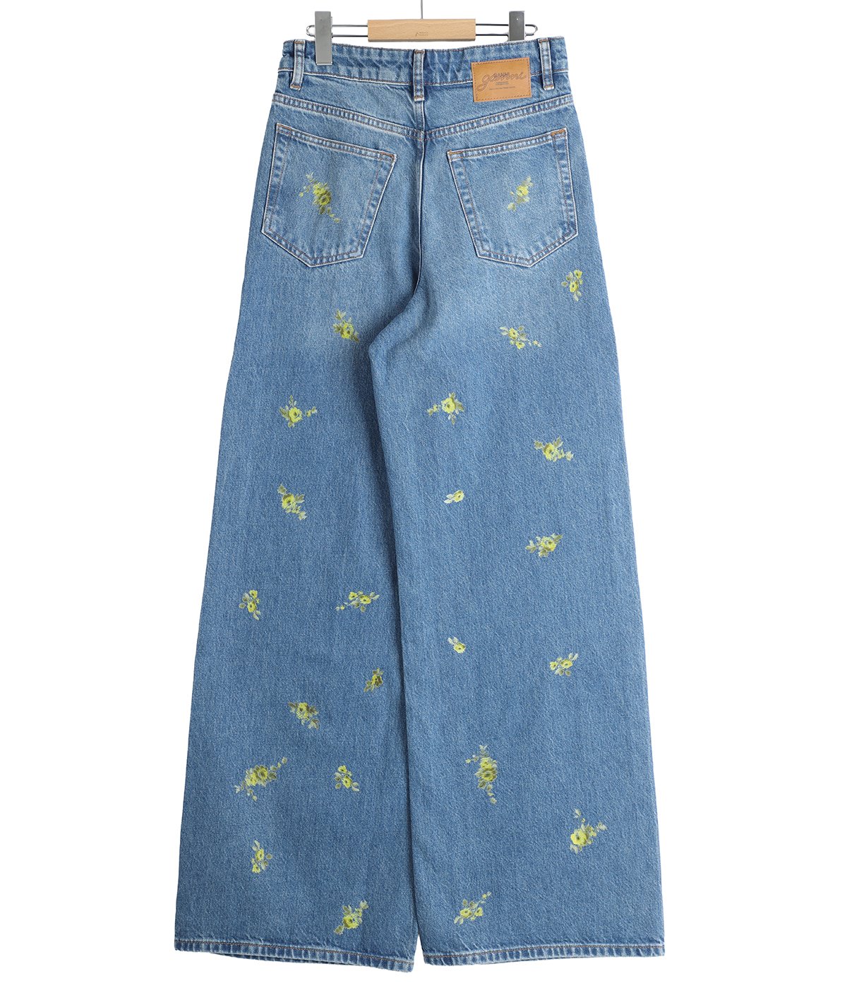 レディース】Printed Flower Denim Lari Jeans | GANNI(ガニー