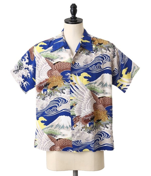 S/S 90s 初期 SUNSURF サンサーフ 百虎 ヴィンテージアロハシャツ