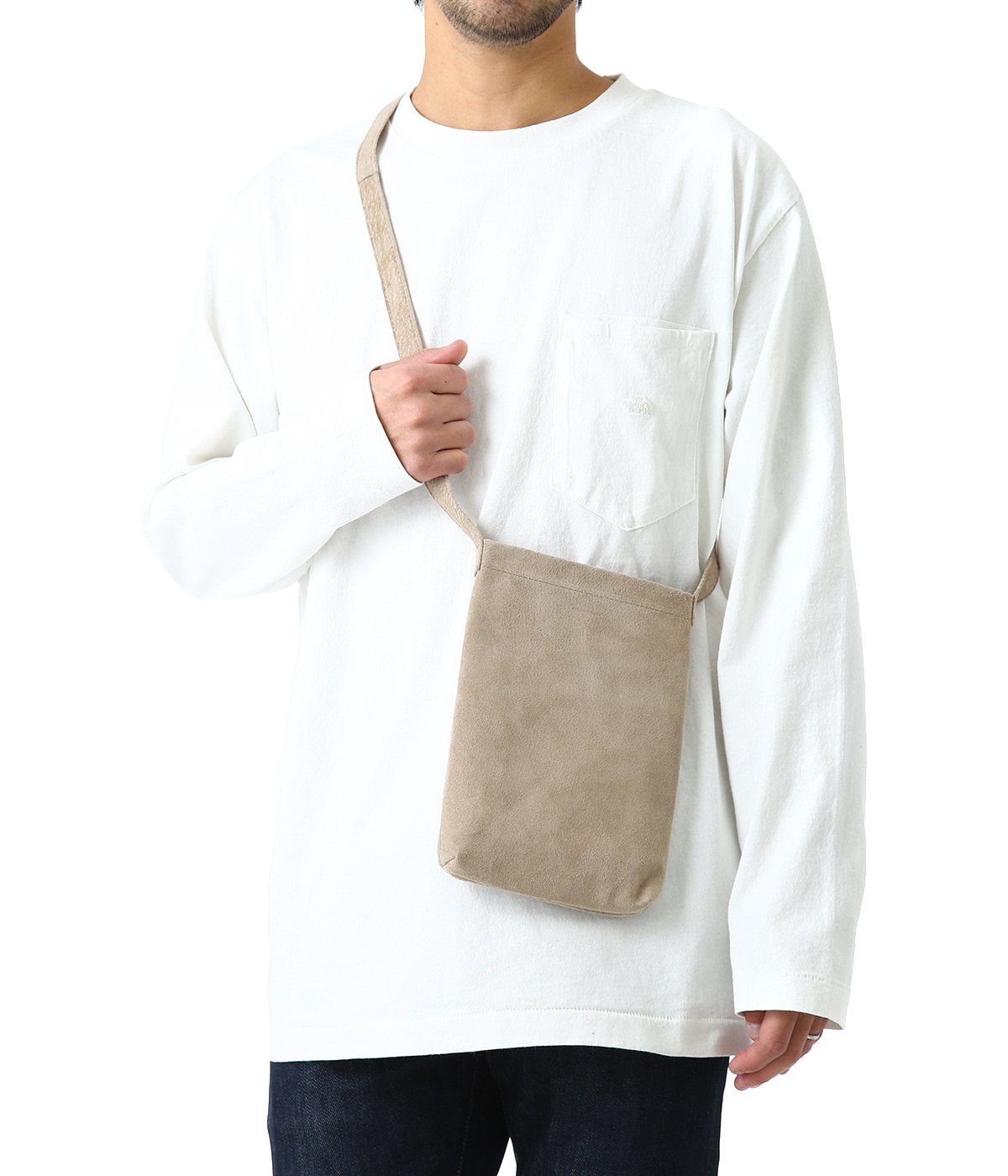 イッセイミ ベージュ Hender Scheme pig shoulder bagの通販 by よっしー's shop｜ラクマ サイズ