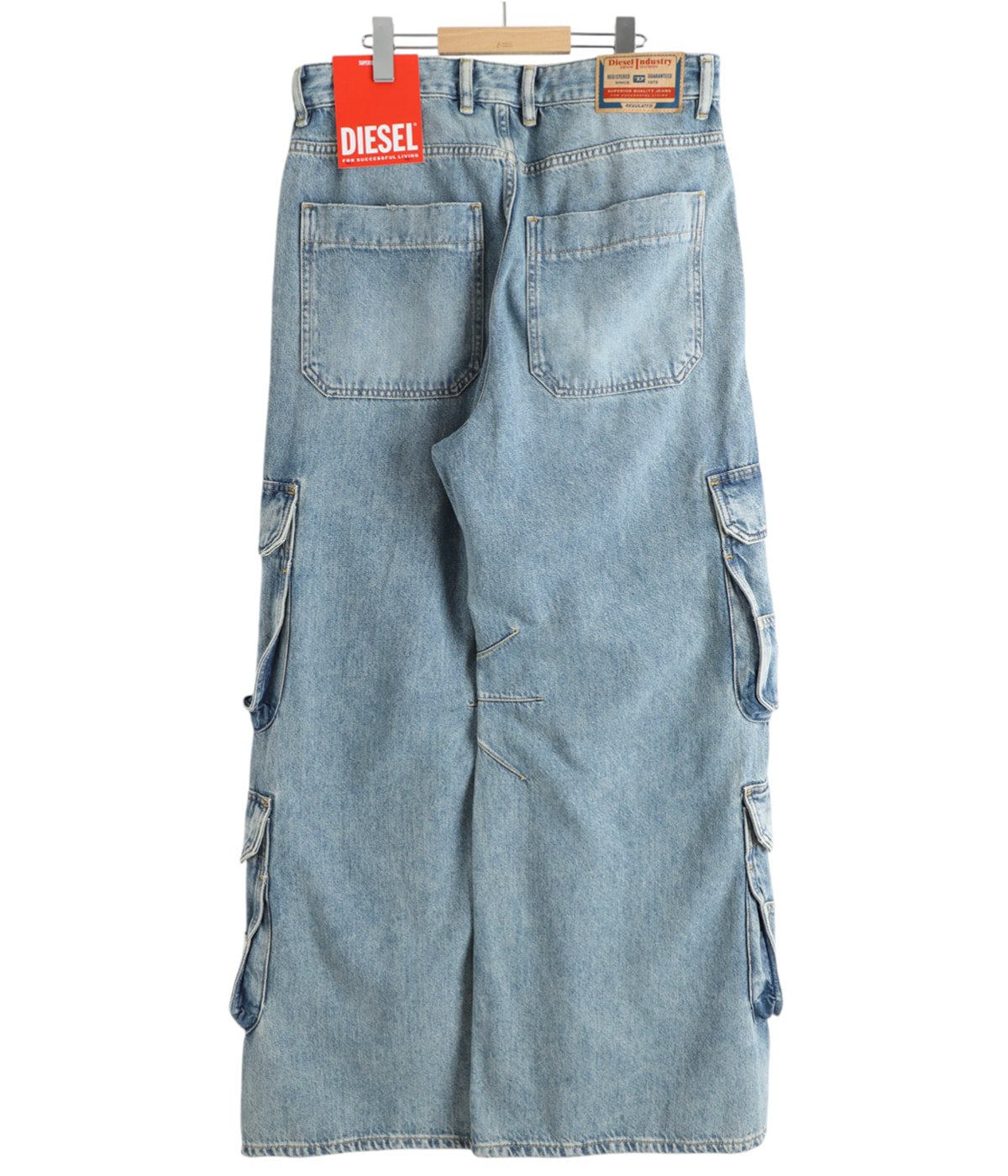 DIESEL D-SIRE CARGO w25 デニム カーゴ ウィメンズ デニムパンツ D-SIRE-CARGO-D（デニムパンツ