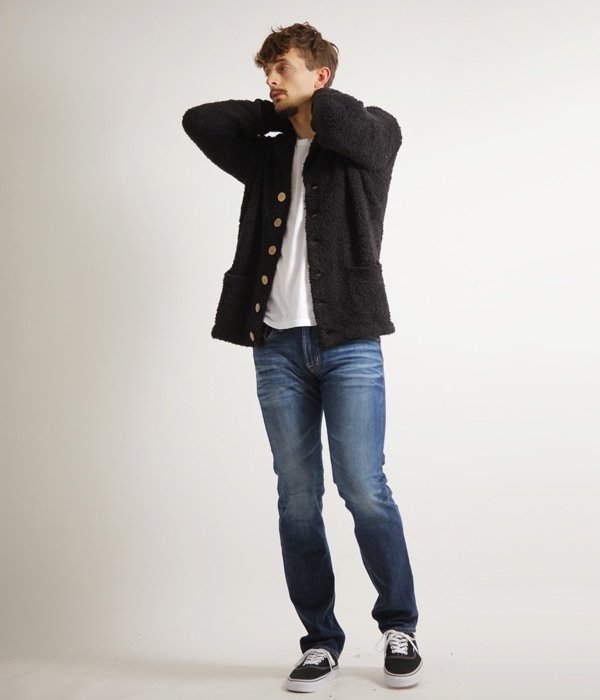 トップスサ ベアフットドリームス メンズ シャツ トップス Cozychic Ultra Lightweight Zip Front Hoodie トップスサ