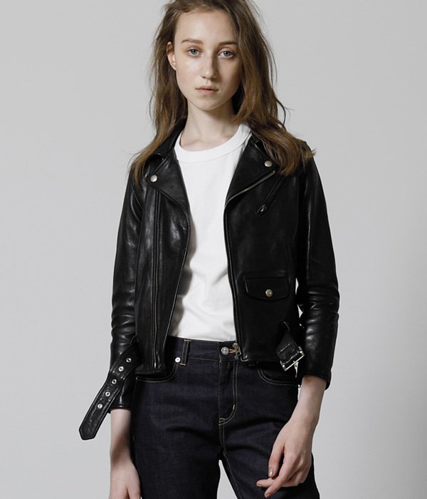 レディース】vintage leather riders jacket | beautiful people 