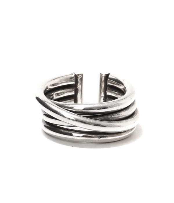 【レディース】ring metal New Africa(silver color)