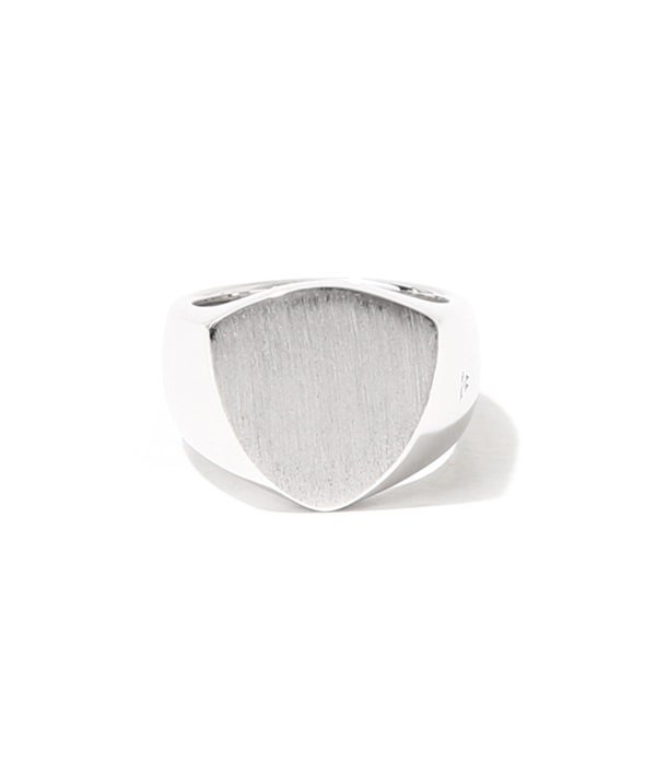 TOMWOOD Shield Satin Ring (size 50)