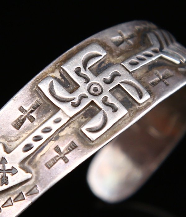 1930's NAVAJO OVERLAY CUFF | Native American Jewelry