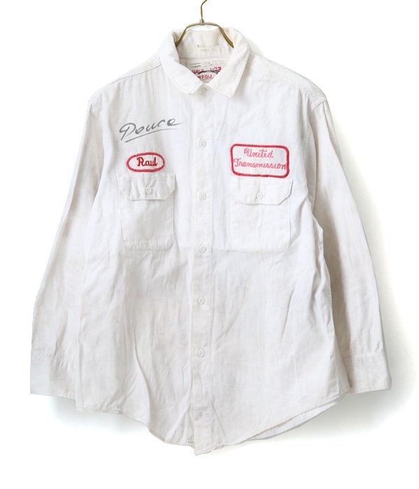 VINTAGE(ヴィンテージ) 【USED】Vintage Air Brush paint white shirts / ヴィンテージ  シャツ(VINTAGE) (メンズ レディース)の通販 - ARKnets(アークネッツ) メンズ・レディース公式通販 【正規取扱店】
