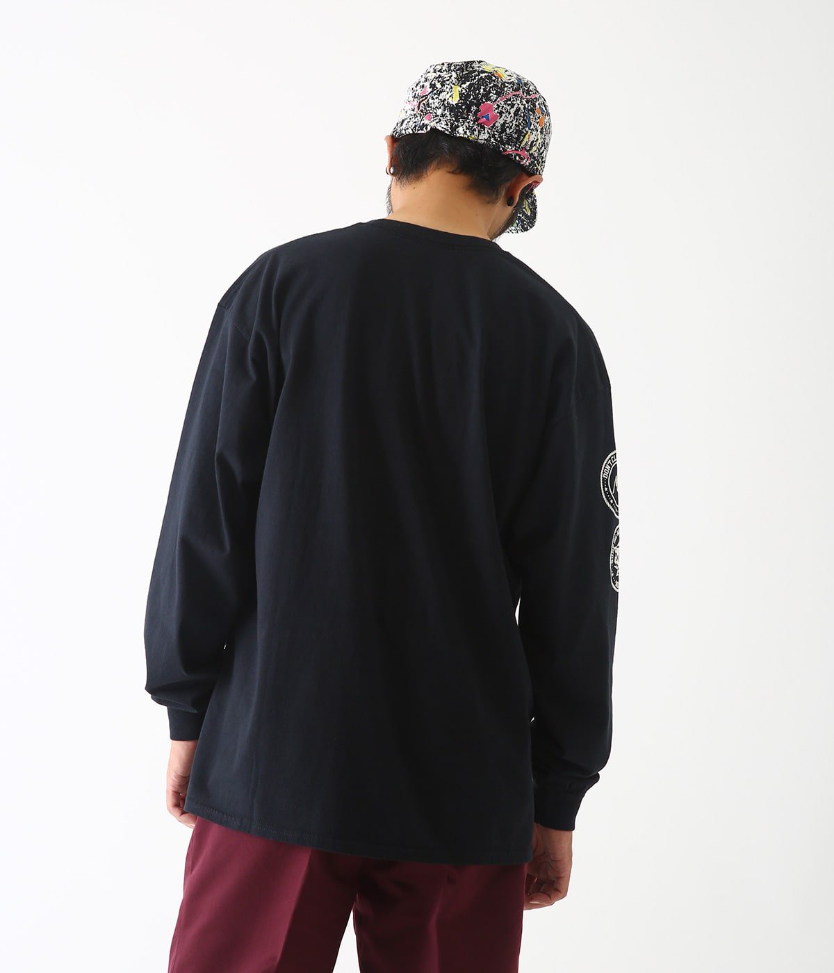 Lsize MASSES マシス T-SHIRTS L S FLAME - トップス