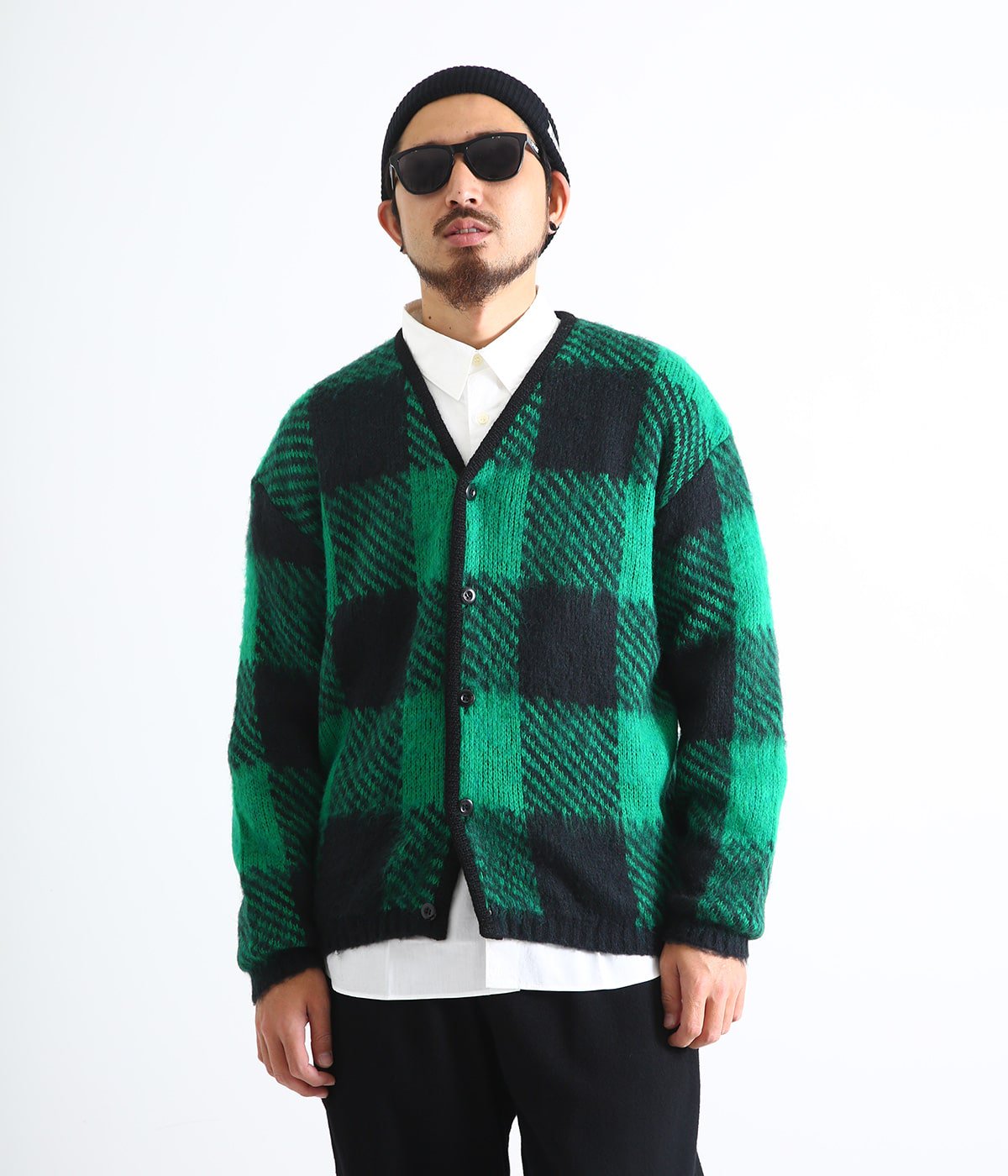 Mohair Cardigan C S グリーン 通常商品 通販 Arknets アークネッツ Mohair Cardigan C S グリーン 通常商品 通販 Arknets アークネッツ