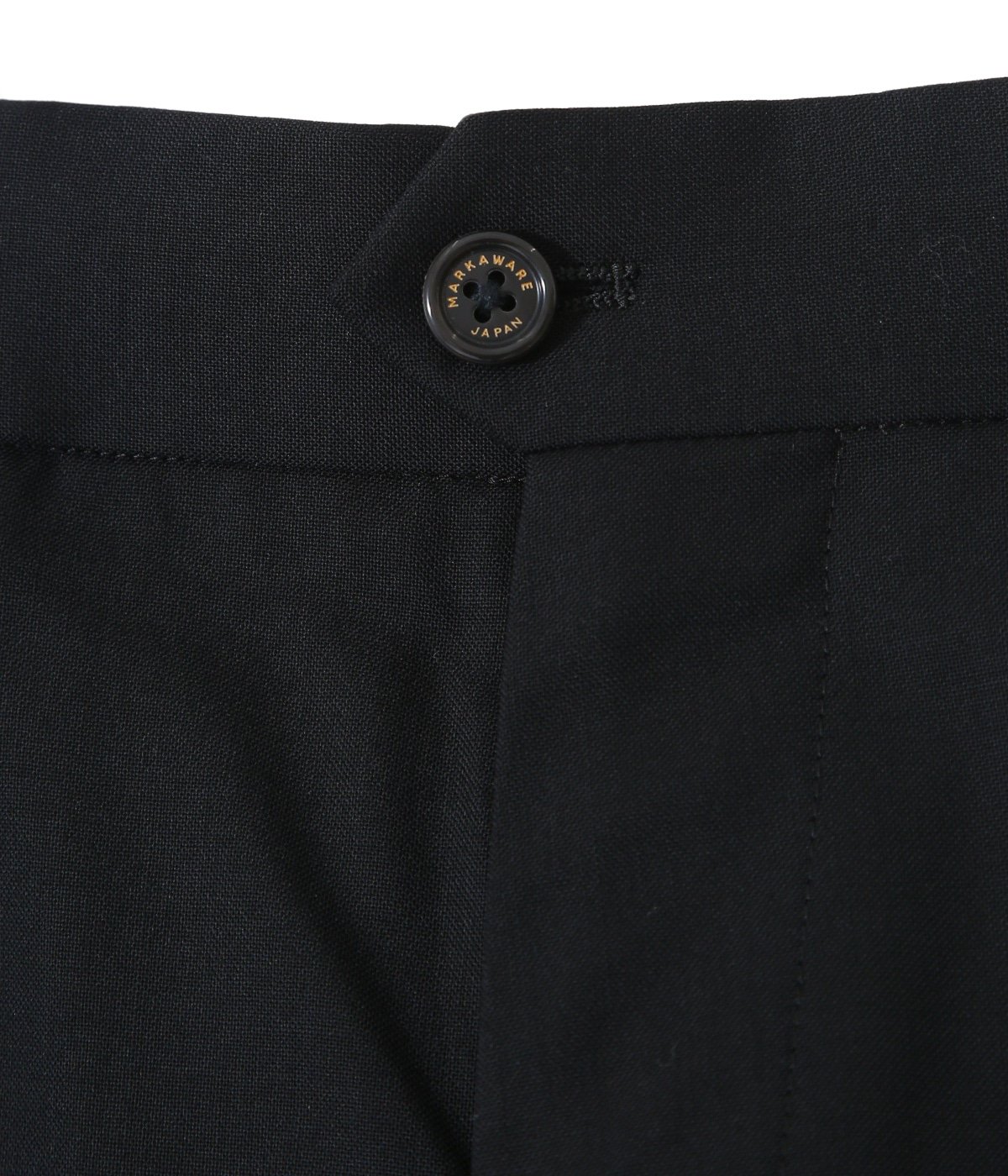 MARKAWARE(マーカウェア) FLAT FRONT TROUSERS - SUPER 120s WOOL 