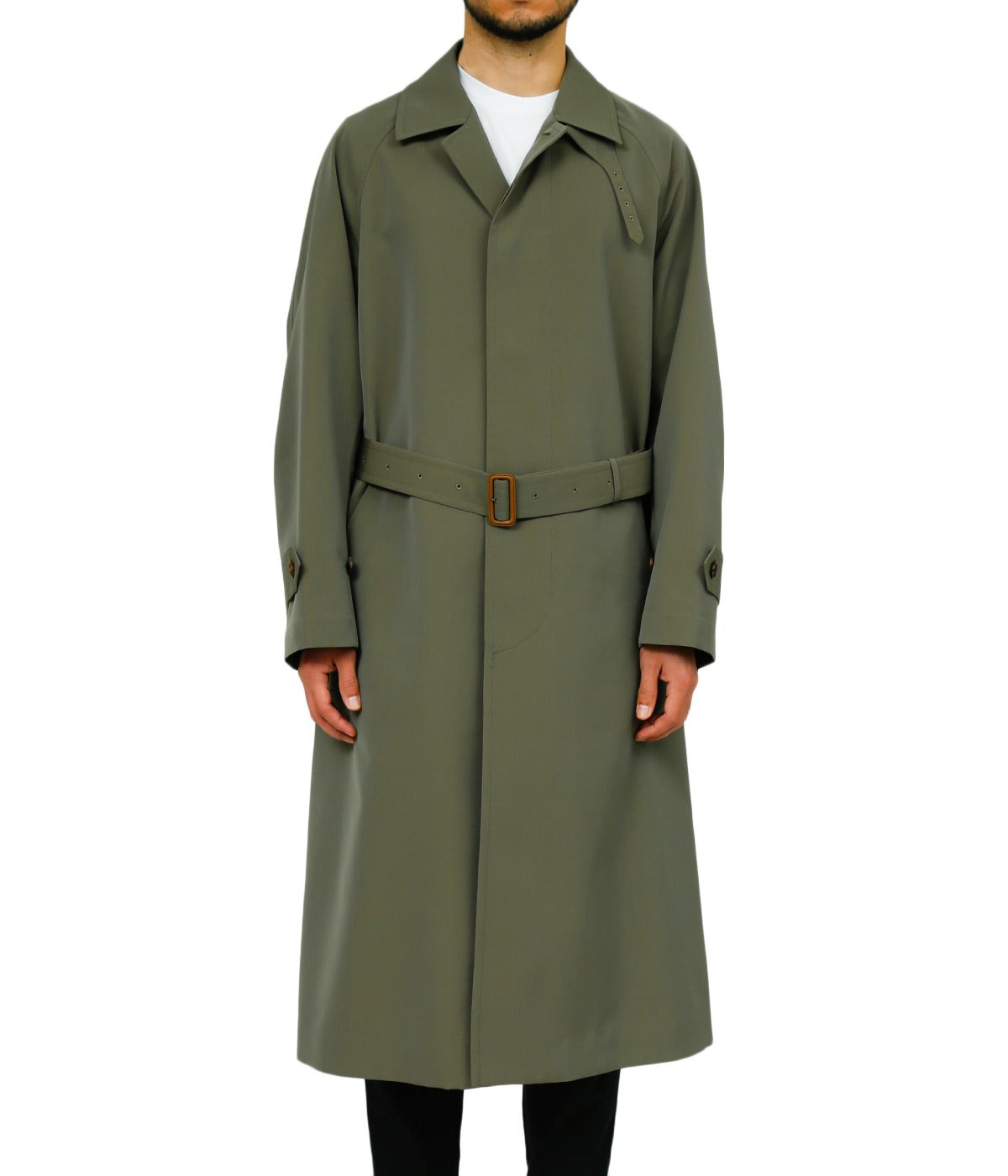wool max canvas chambray soutien collar coat wool max canvas chambray soutien collar coat