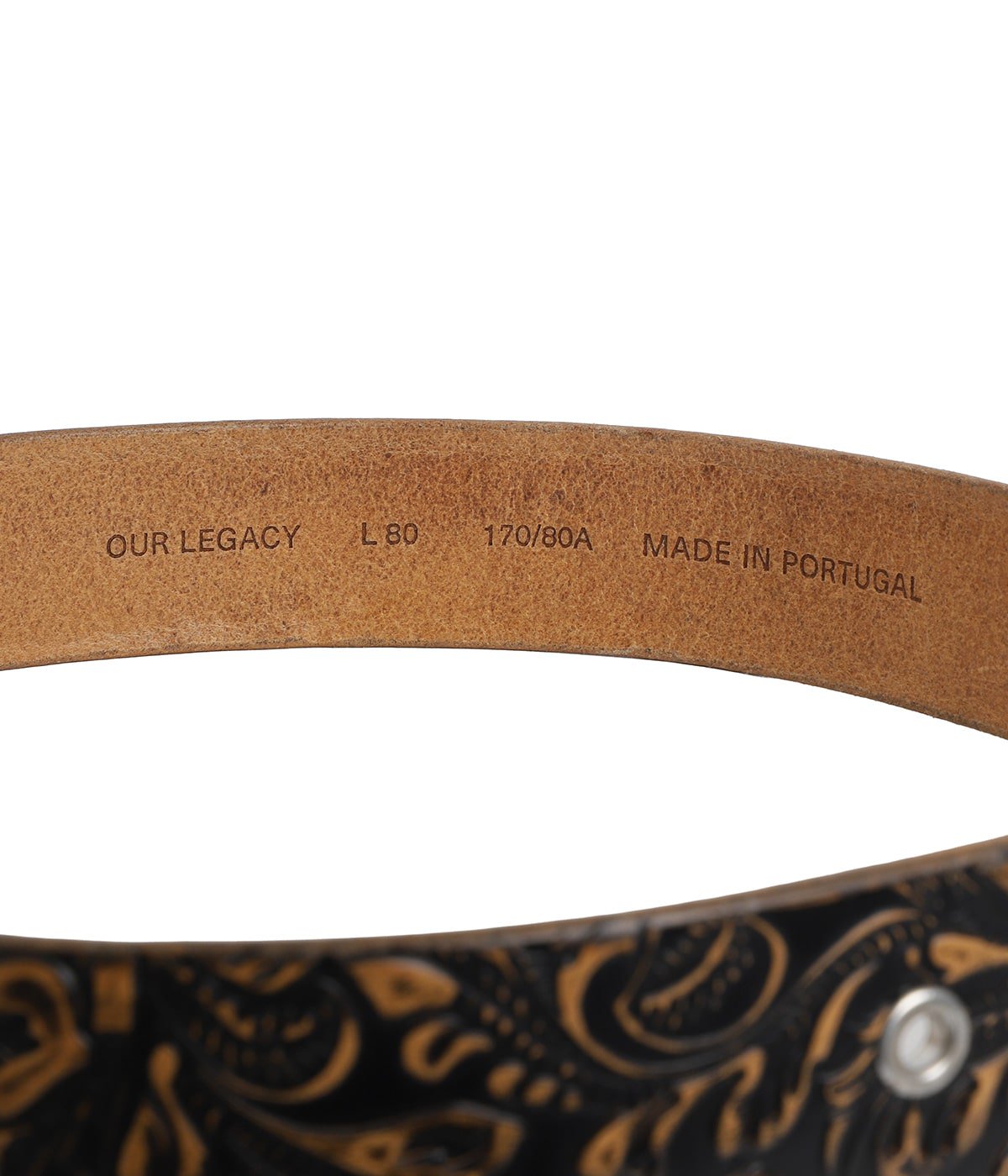4 CM BELT | OUR LEGACY(アワーレガシー) / ファッション雑貨 ベルト