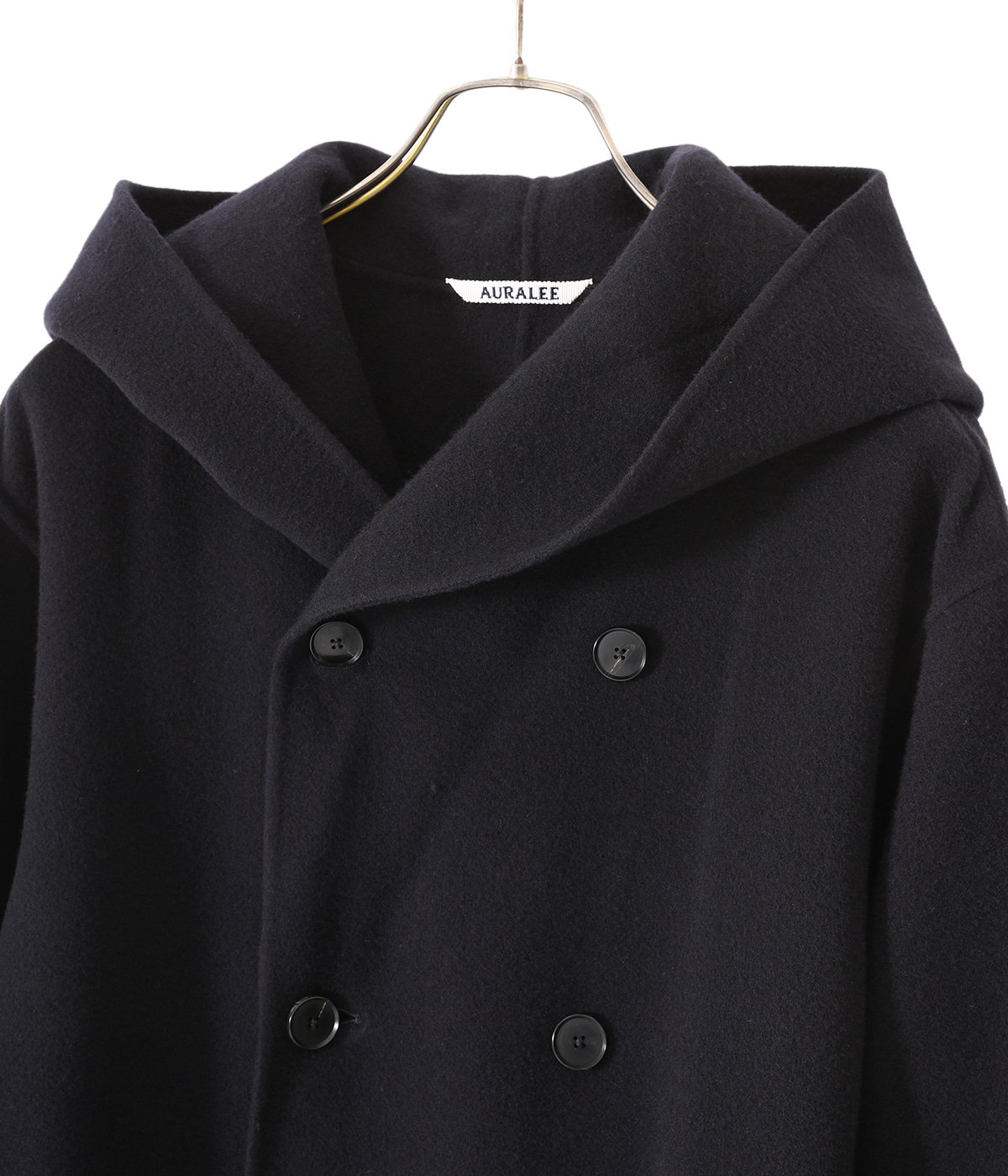 オーラリー 22AW VELOUR BRUSHED WOOL MELTON 売り出し早割 safetec.com.br