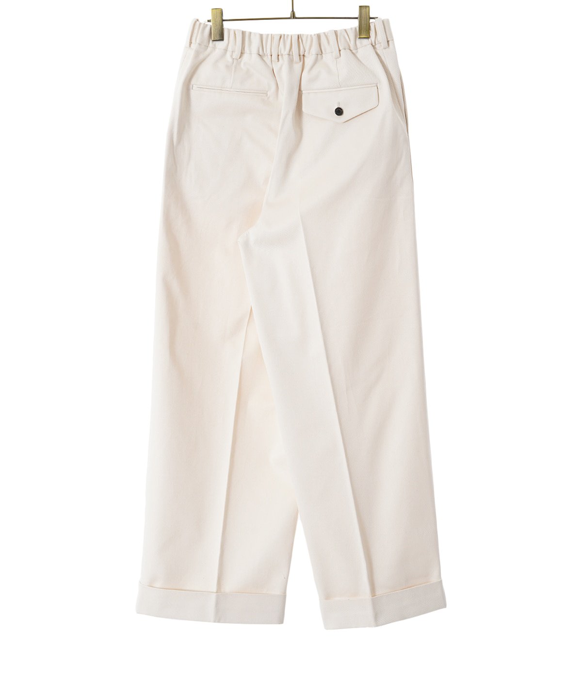PLEATED WIDE TROUSERS