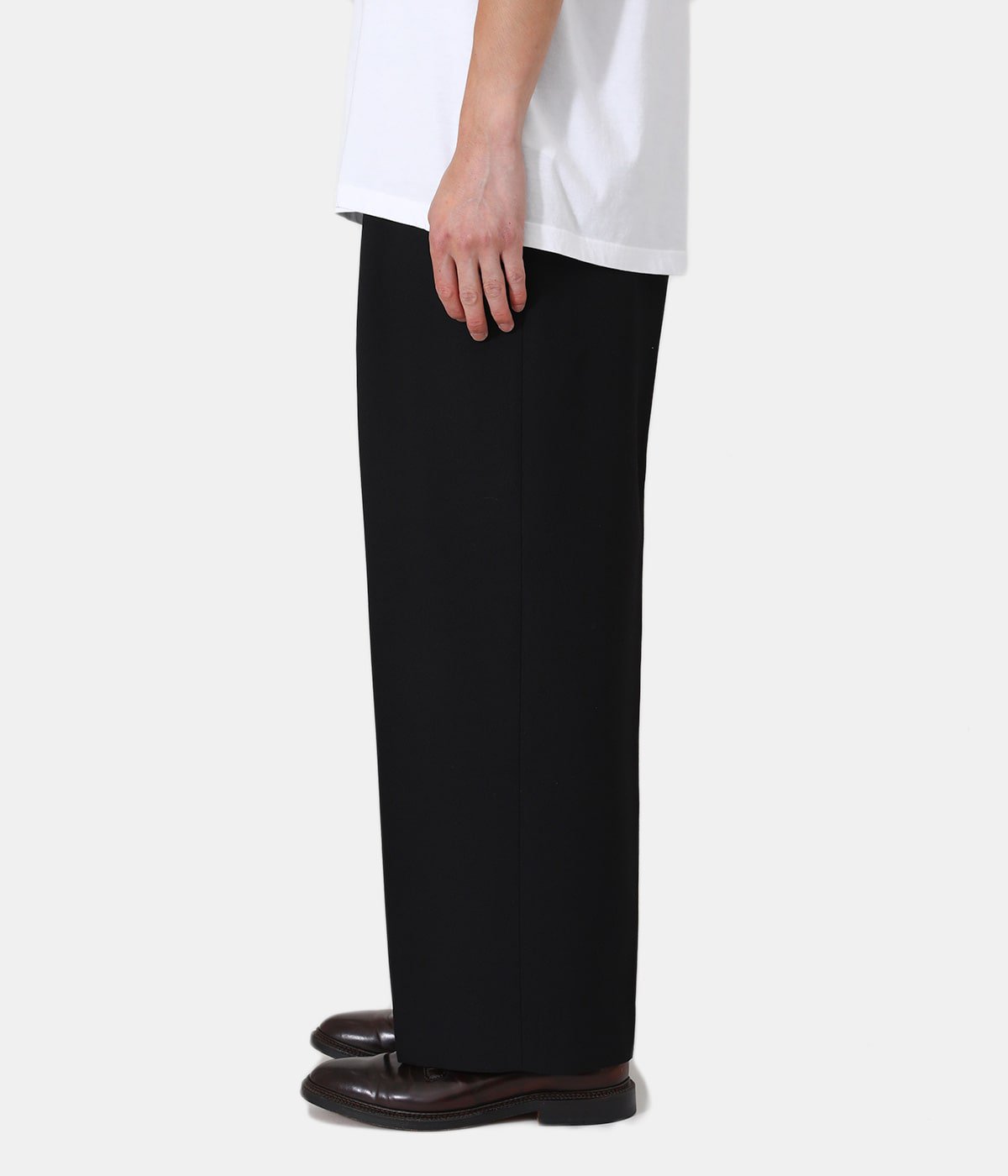 DOUBLE PLEATED TROUSERS