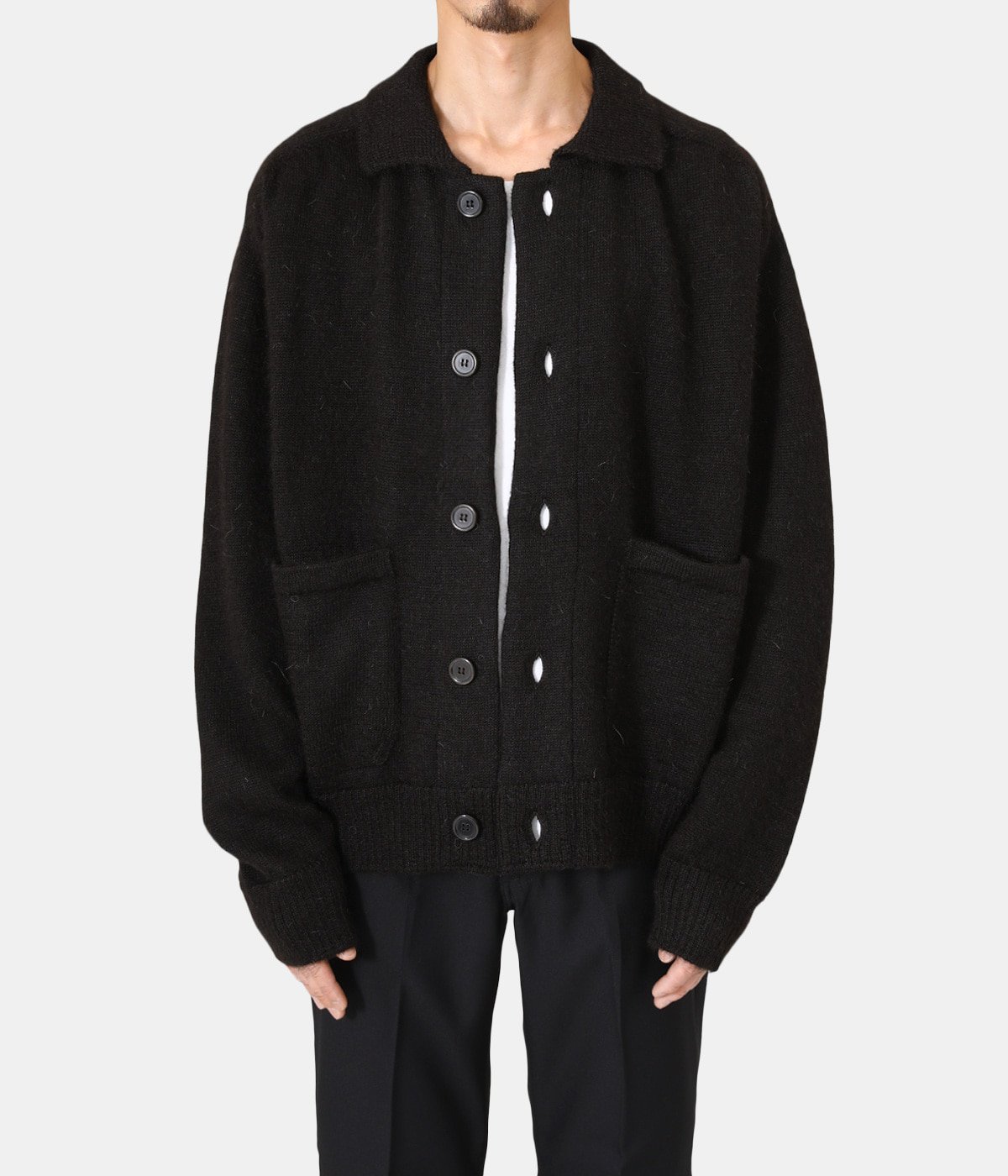 POLO COLLAR CARDIGAN | MARKAWARE(マーカウェア) / トップス