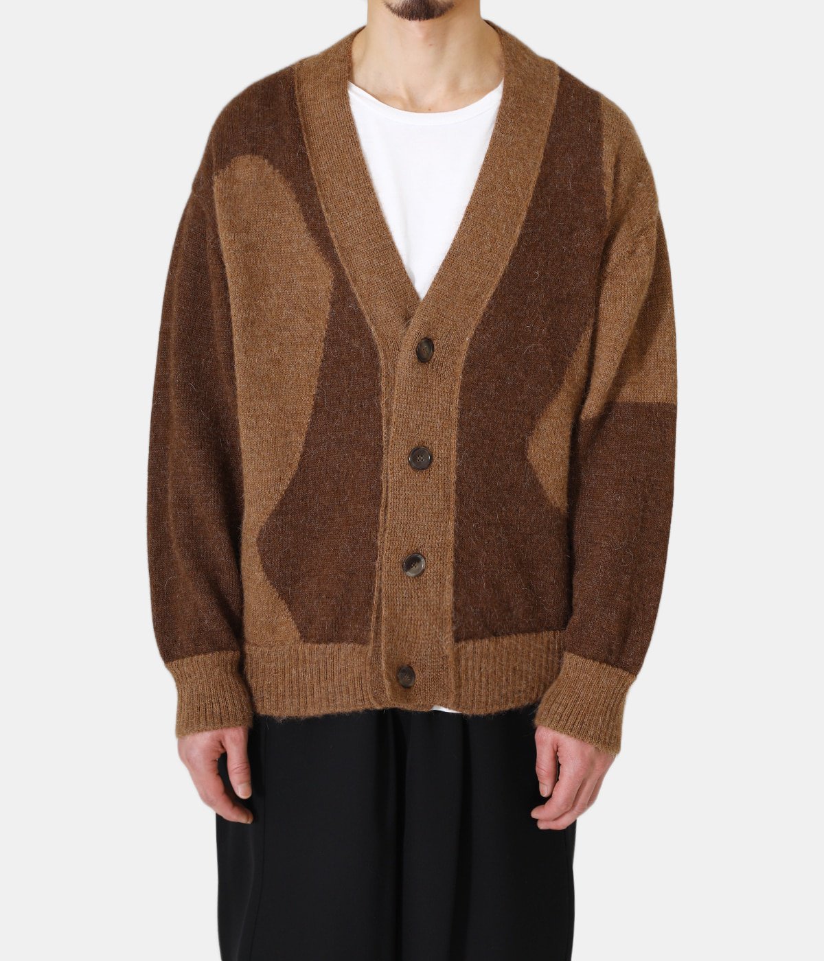 MARKAWARE22AW POLOCOLLAR CARDIGAN ALPACA数回着用の美品です