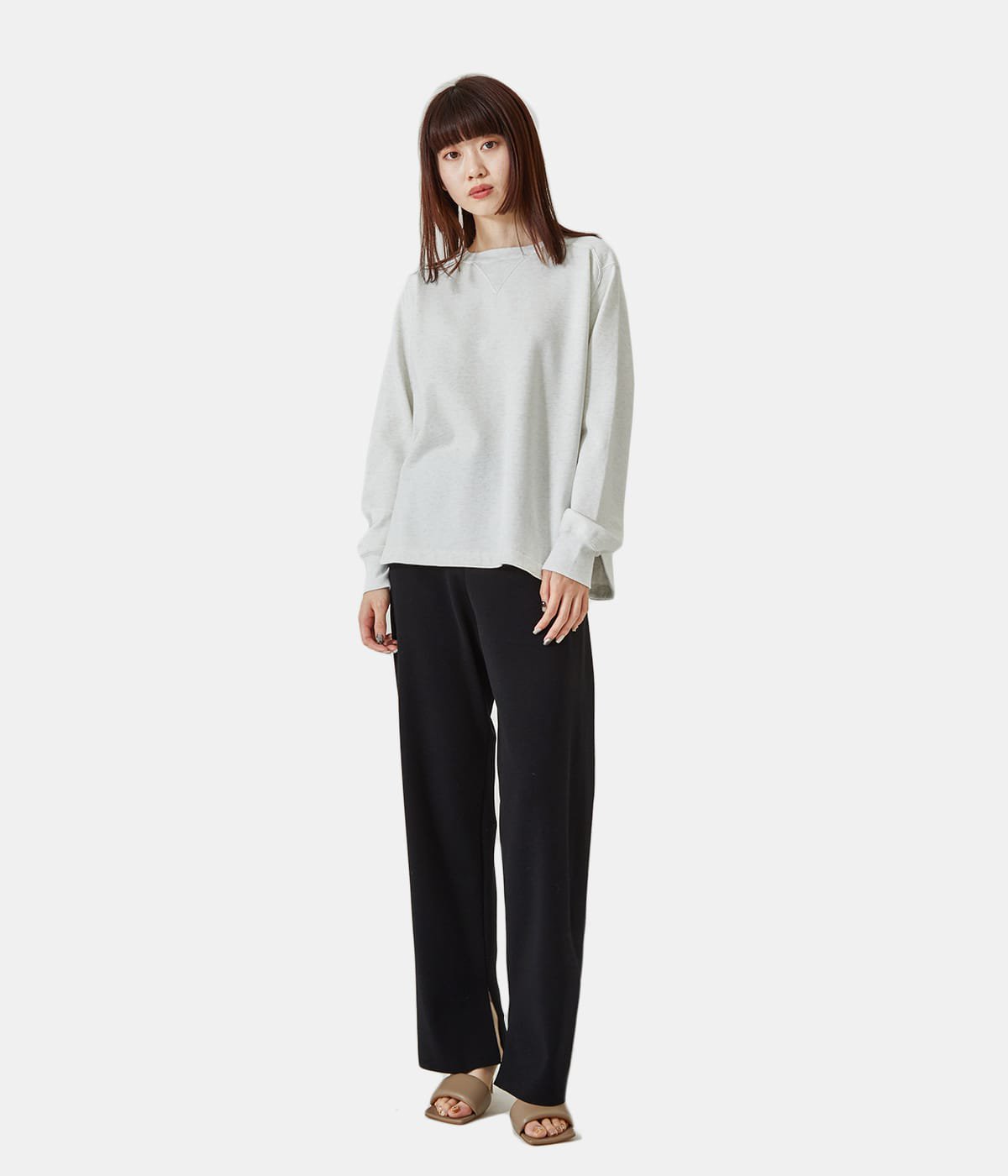 AURALEE High Gauge Rib Knit Pants - パンツ