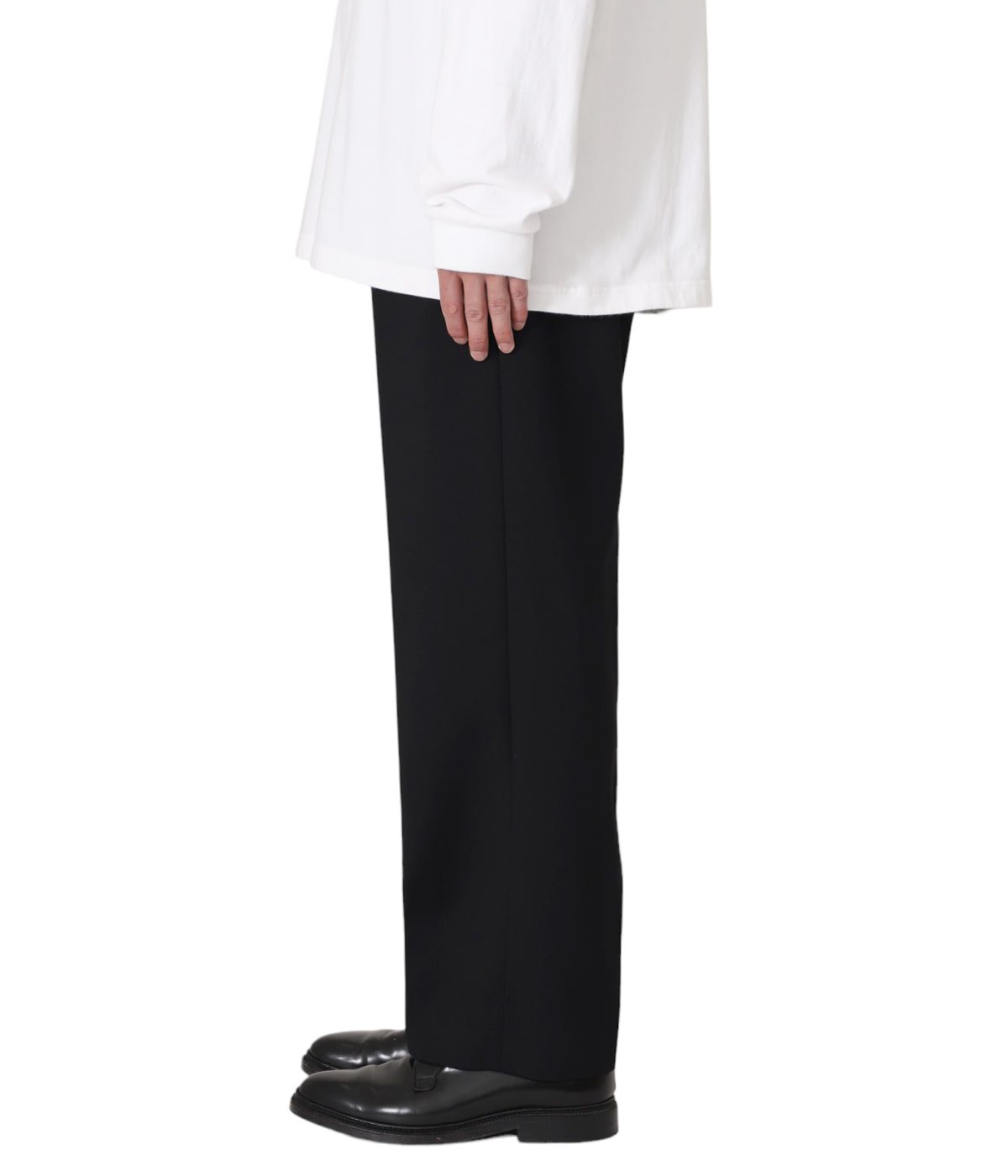FLAT FRONT TROUSERS