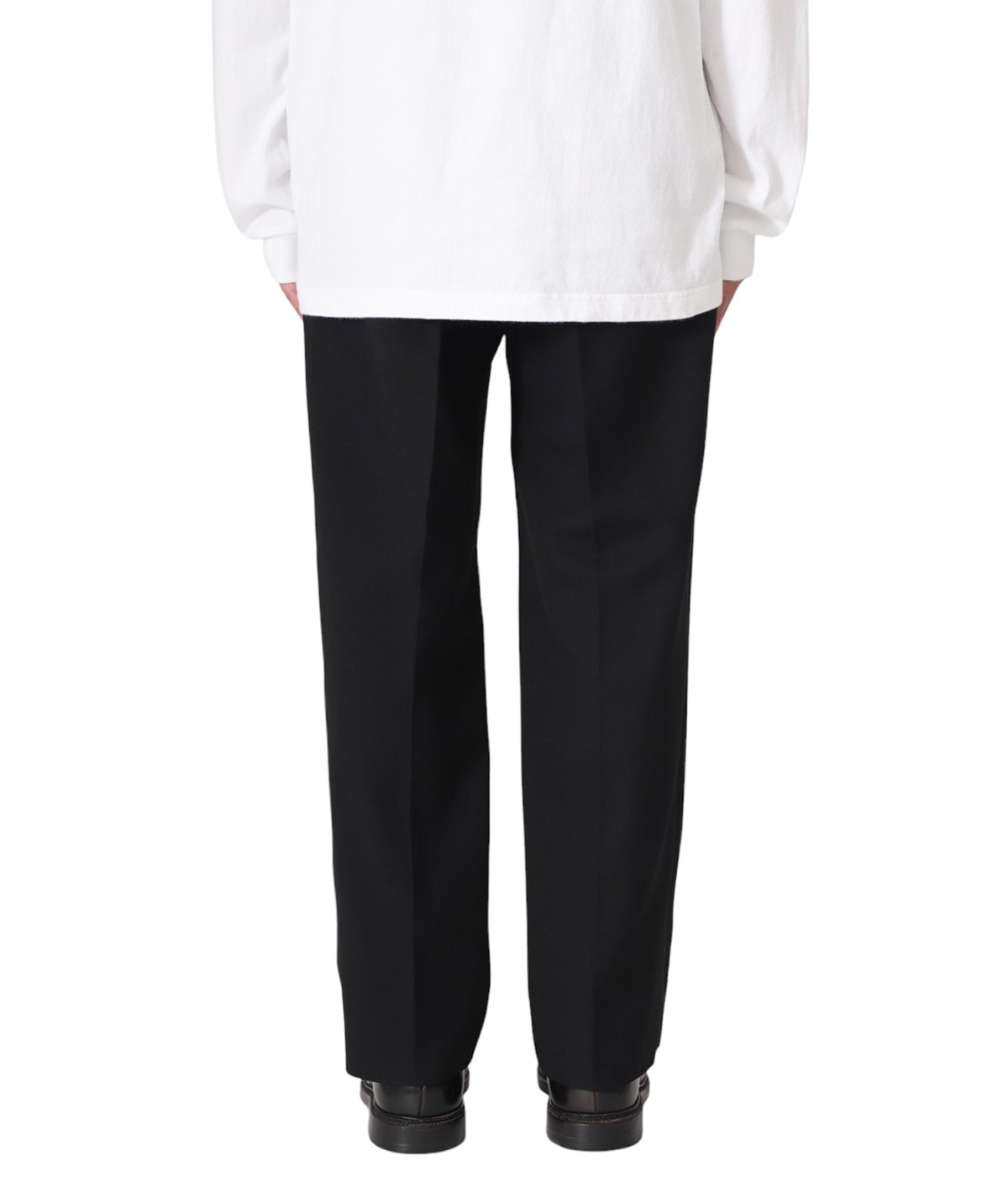 FLAT FRONT TROUSERS