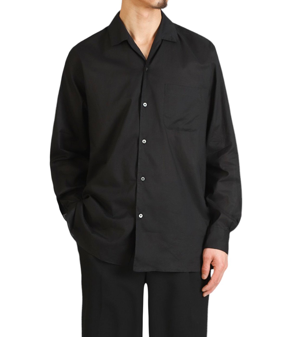人文 C.O.B. Italian Collar Shirt ITALIAN OPEN COLLAR SHIRT | MARKAWARE(マーカウェア