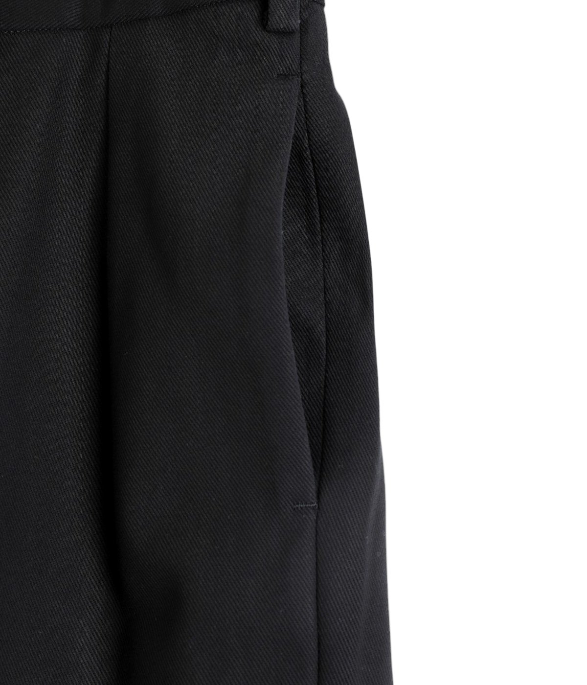 DOUBLE PLEATED TROUSERS サバイバルクロス | MARKAWARE(マーカ