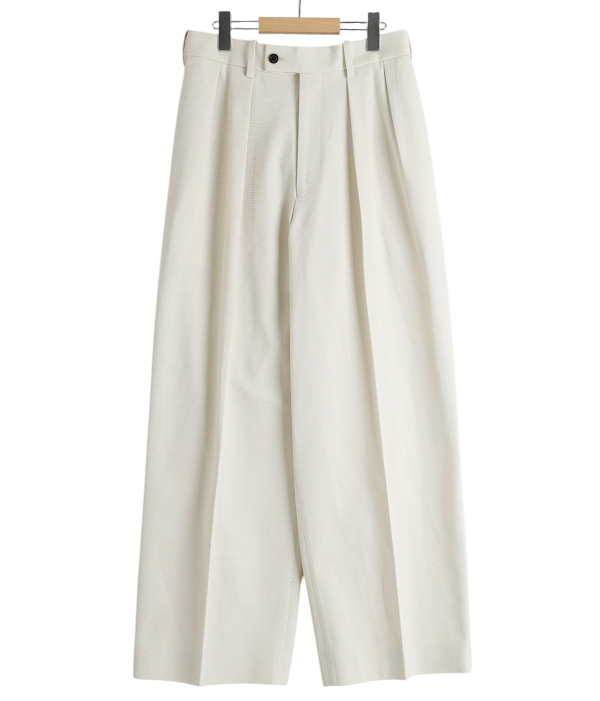 DOUBLE PLEATED TROUSERS サバイバルクロス | MARKAWARE(マーカウェア) / パンツ スラックス (メンズ)の通販 -  ARKnets 公式通販