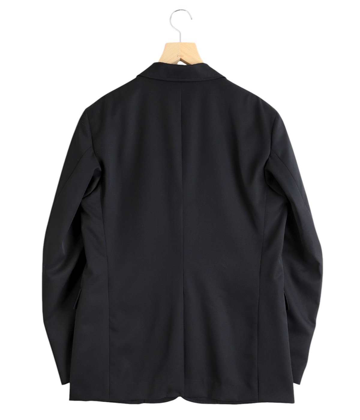 未使用 MARKA WORK JACKET ウール100％ ブラック 2 marka / マーカ ： W.B JACKET LOOSE FIT - 2/60 WOOL FLANNEL