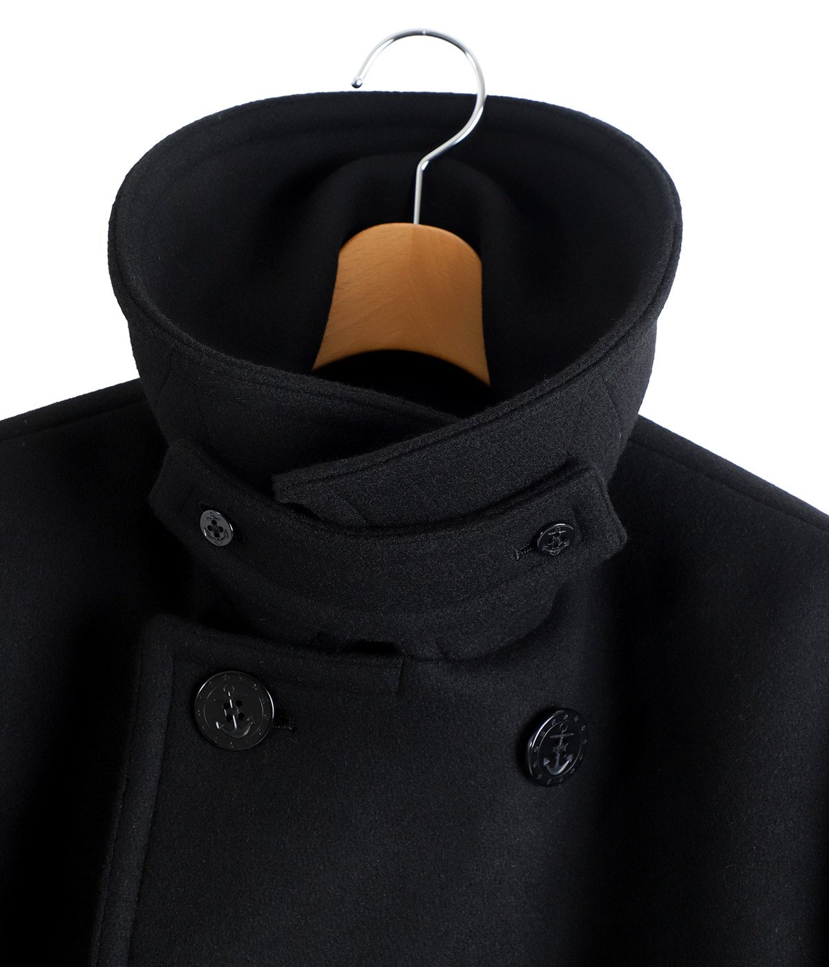 10 BUTTON PEA COAT VINTAGE MELTON | MARKAWARE(マーカウェア