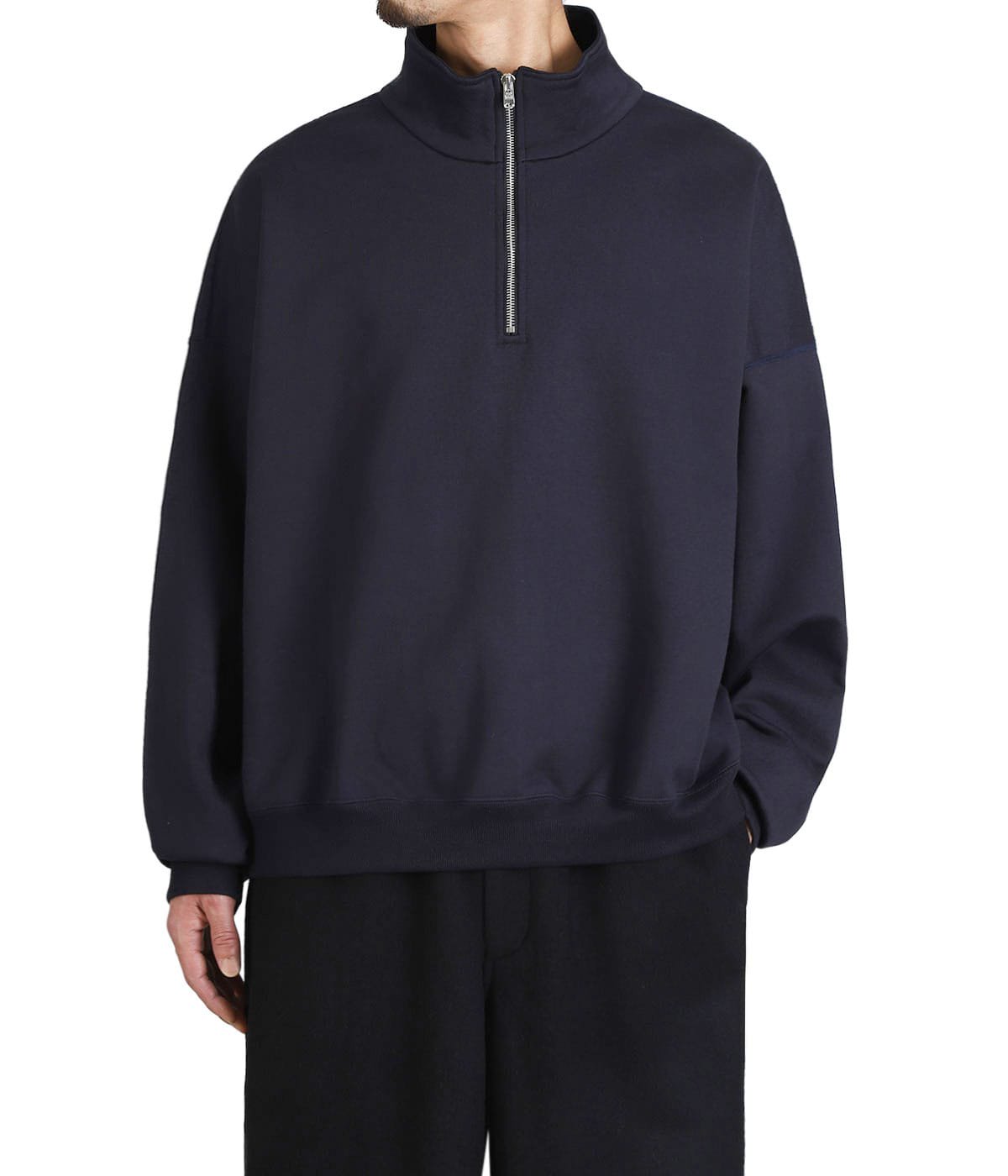SHORT QUARTER ZIP PULL OVER | MARKAWARE(マーカウェア) / トップス