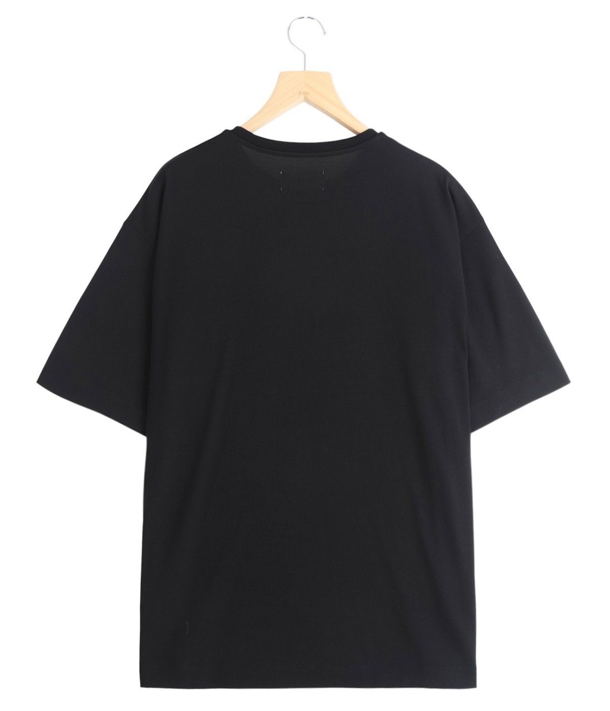 SHORT SLEEVE TEE -SUPER 160s WOOL WASHABLE KNIT- | MARKAWARE