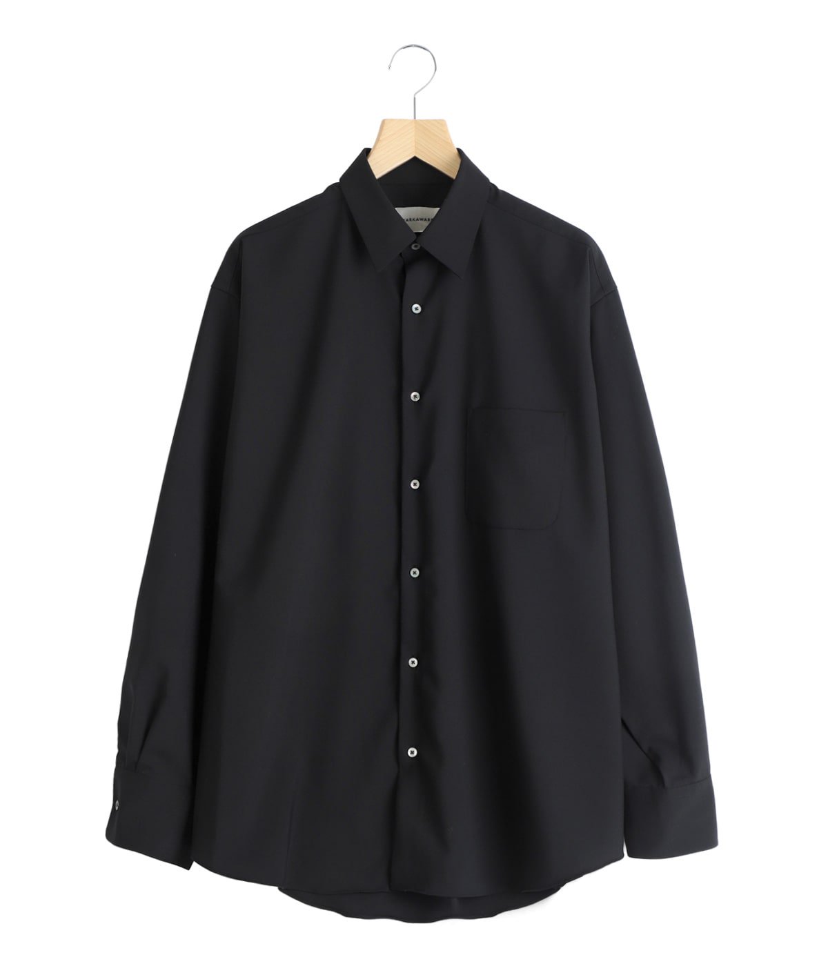 COMFORT FIT SHIRT -ORGANIC WOOL 2/80 TROPICAL- | MARKAWARE(マーカ COMFORT FIT SHIRT -ORGANIC WOOL 2/80 TROPICAL- | MARKAWARE(マーカ