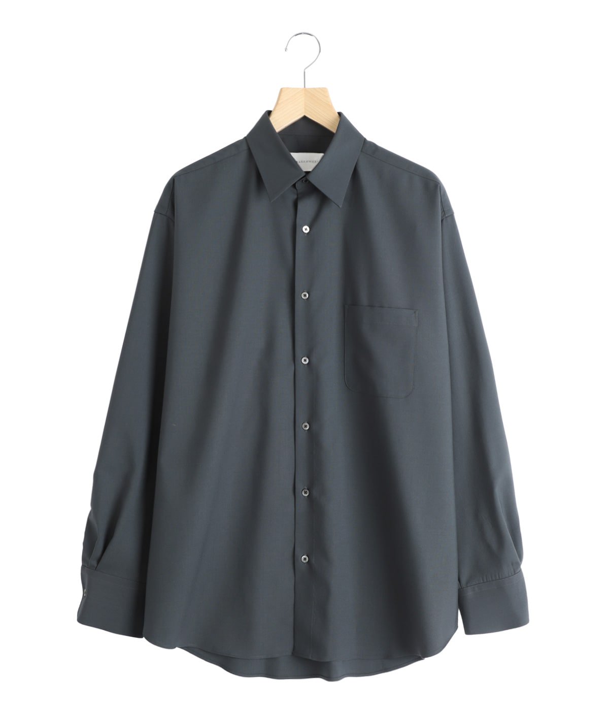 COMFORT FIT SHIRT -ORGANIC WOOL 2/80 TROPICAL- | MARKAWARE(マーカ