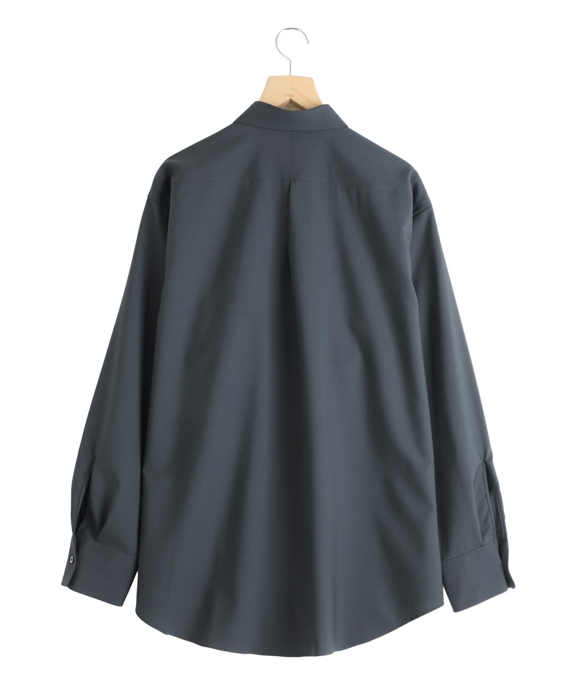 COMFORT FIT SHIRT -ORGANIC WOOL 2/80 TROPICAL- | MARKAWARE(マーカ