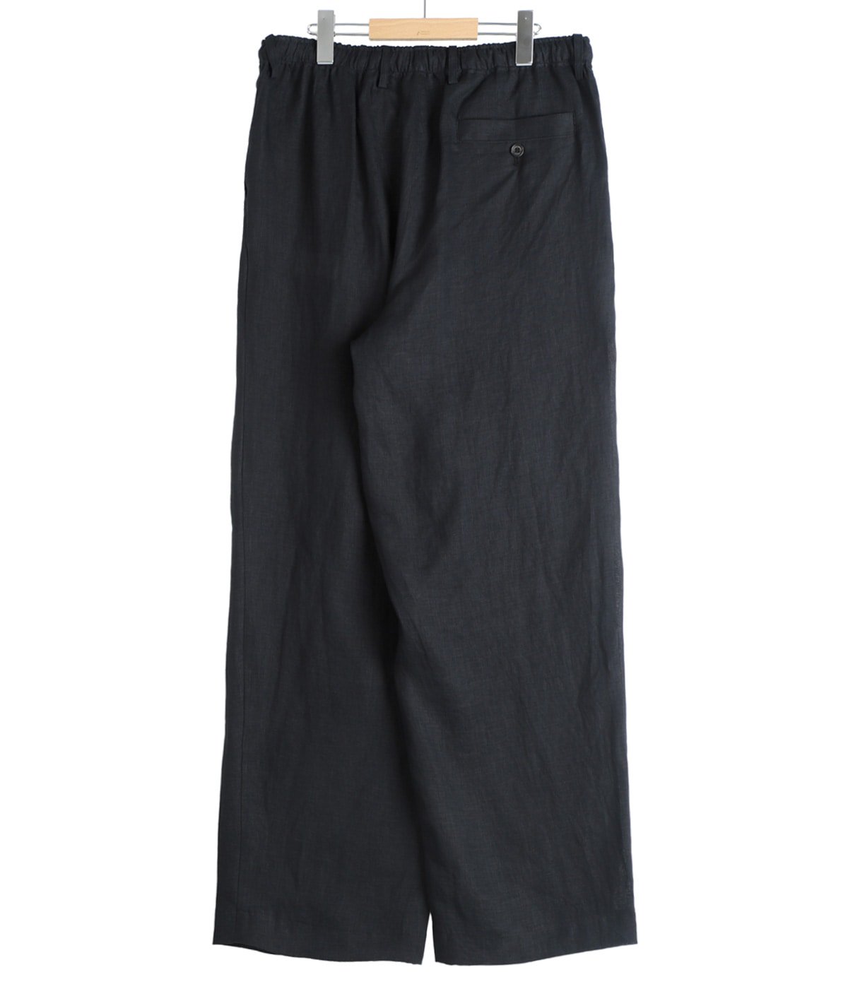 DOUBLE PLEATED EASY TROUSERS -HEMP SHIRTING- | MARKAWARE(マーカ