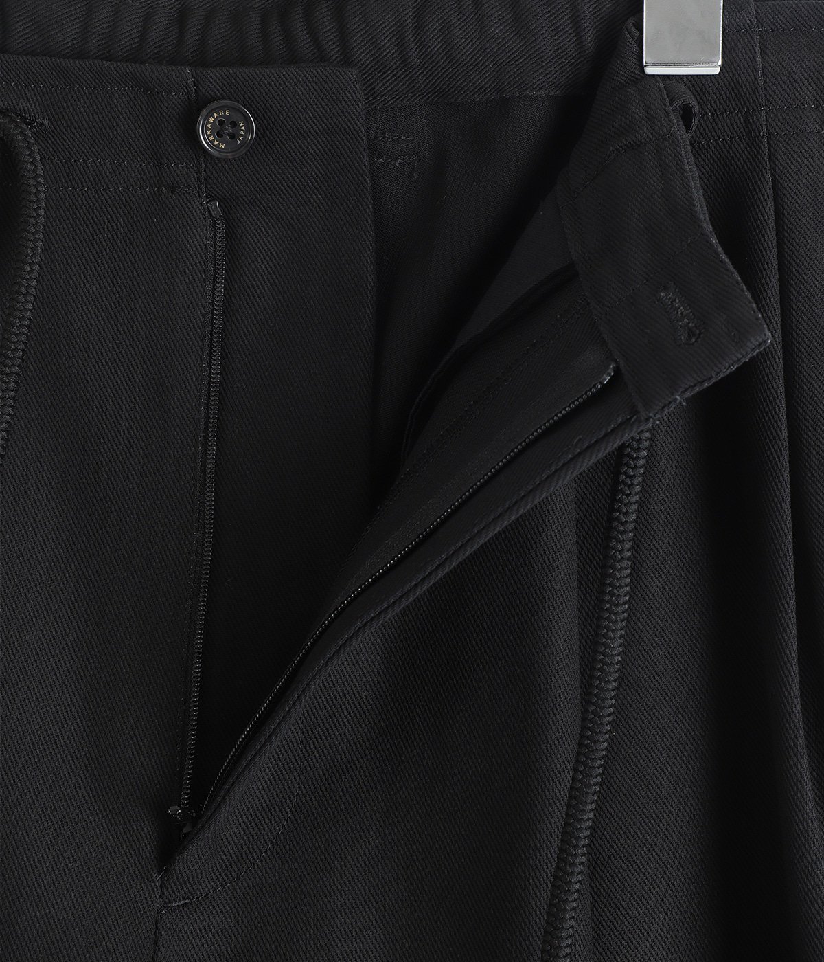 DOUBLE PLEATED EASY TROUSERS ORGANIC COTTON SURVIVAL CLOTH