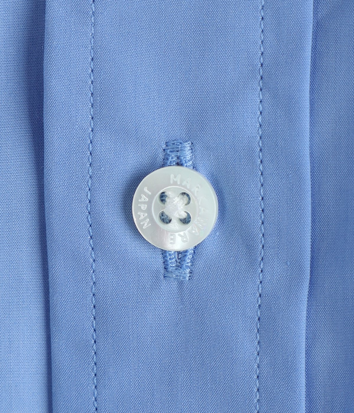 REGULAR FIT DRESS SHIRT ORGANIC GIZA TYPEWRITER | MARKAWARE(マーカ