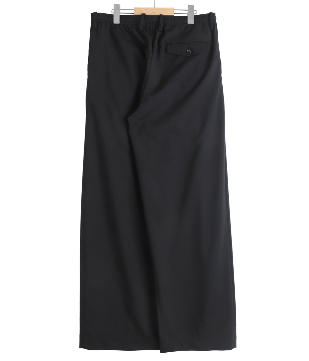 TRIPLE PLEATED EASY TROUSERS ORGANIC WOOL 2/80 TROPICAL