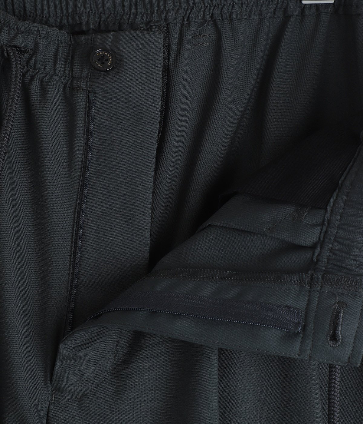 TRIPLE PLEATED EASY TROUSERS ORGANIC WOOL 2/80 TROPICAL