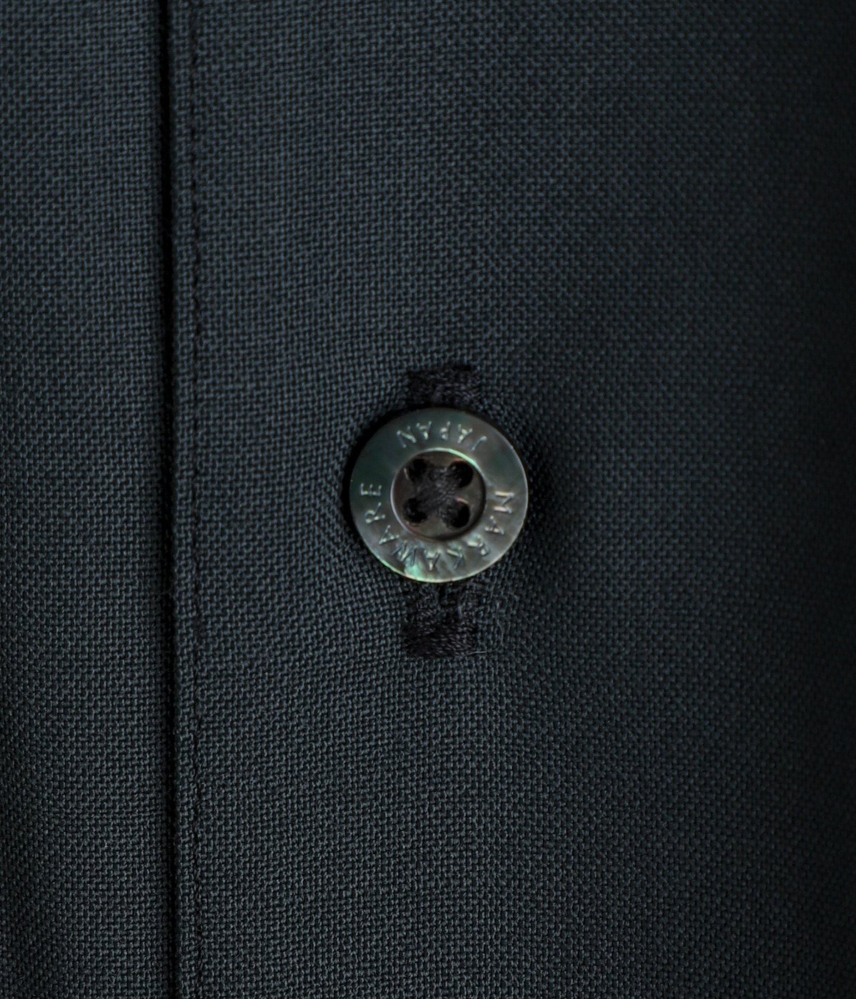 ITALIAN OPEN COLLAR S/S SHIRT ORGANIC WOOL 2/80 TROPICAL
