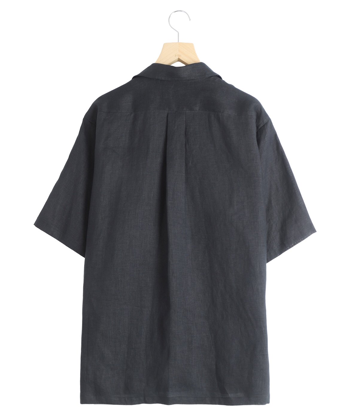 NEW OPEN COLLAR S/S SHIRT HEMP SHIRTING | MARKAWARE(マーカウェア