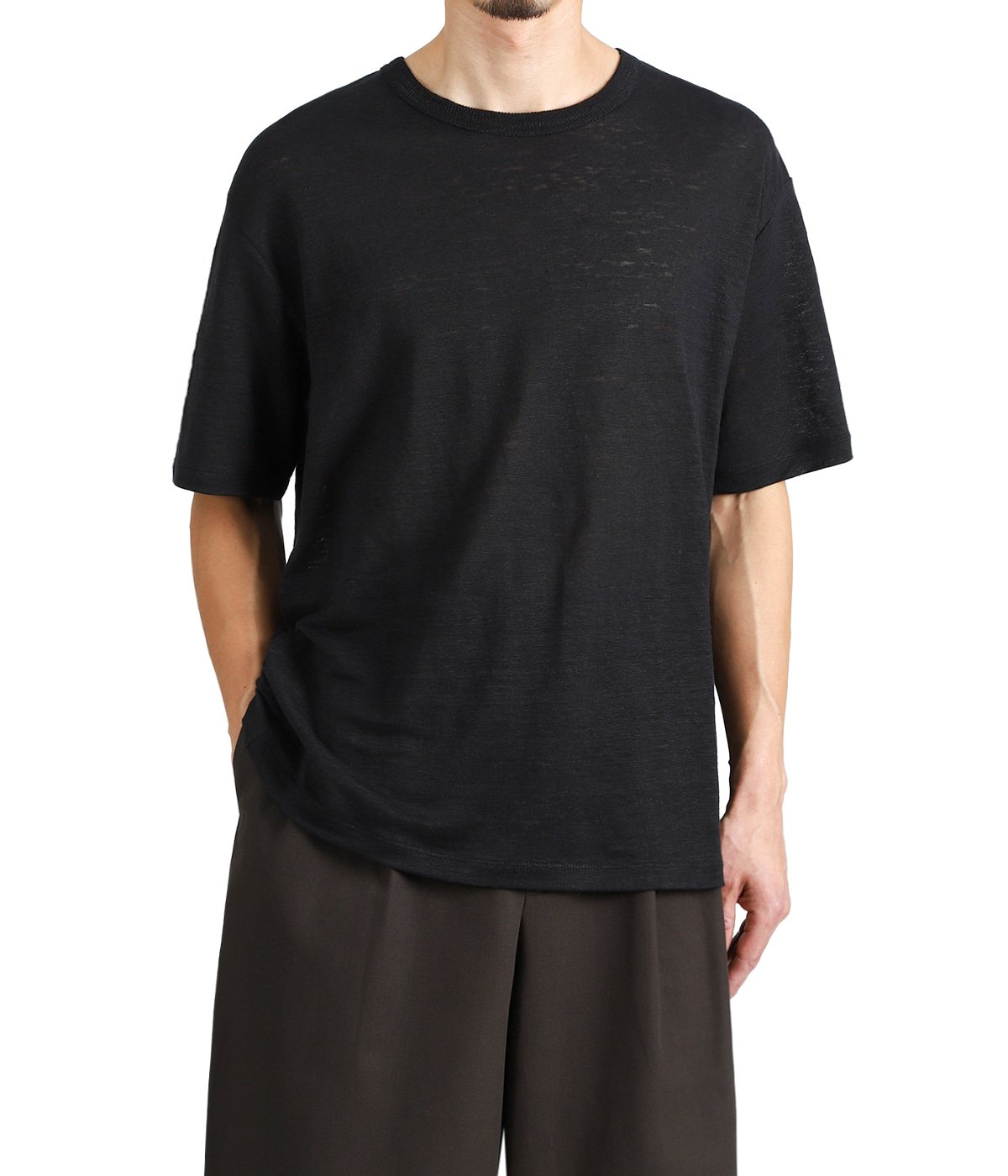 NEW RELAXED FIT TEE HEMP KNIT | MARKAWARE(マーカウェア) / トップス