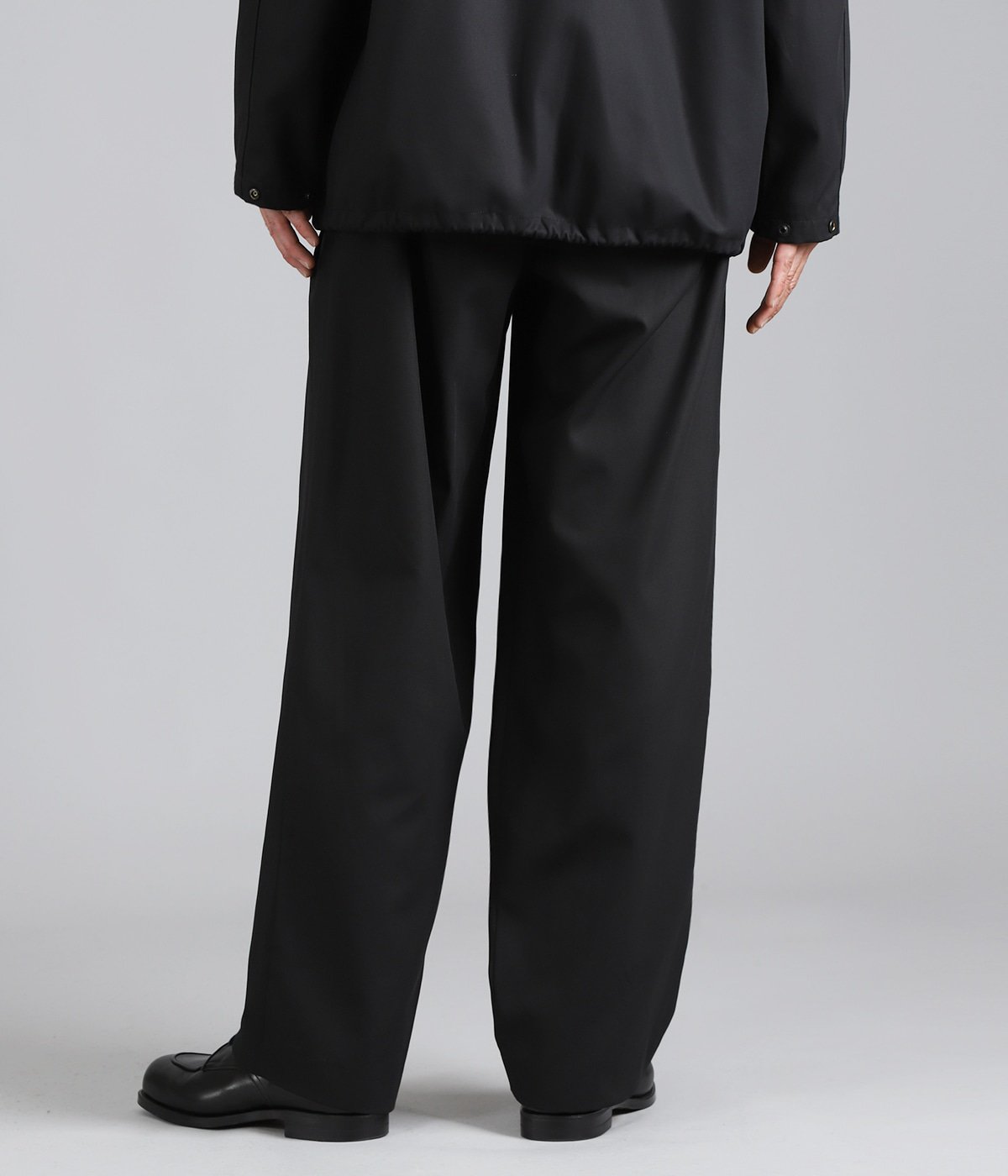 DOUBLE PLEATED EASY TROUSERS ORGANIC COTTON SURVIVAL CLOTH