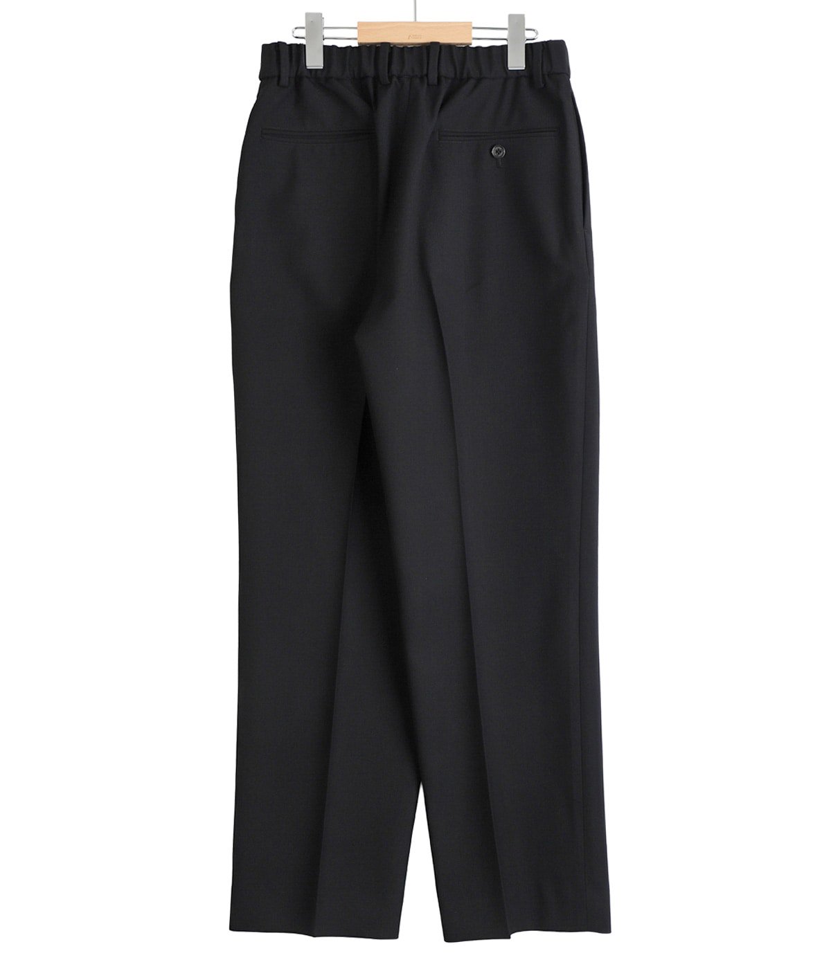 FLAT TAPERED TROUSERS ORGANIC WOOL SURVIVAL CLOTH | MARKAWARE
