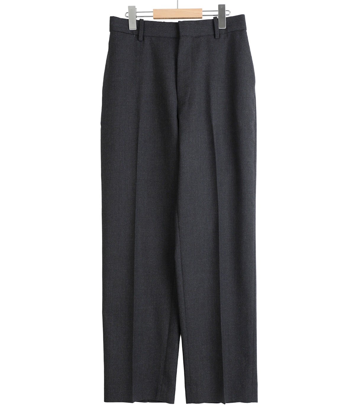FLAT TAPERED TROUSERS ORGANIC WOOL SURVIVAL CLOTH | MARKAWARE