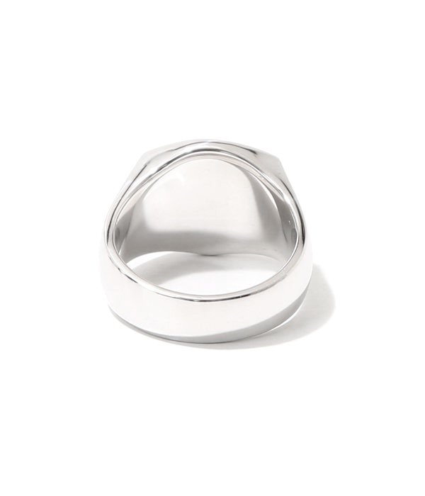 TOMWOOD Shield Satin Ring (size 50)