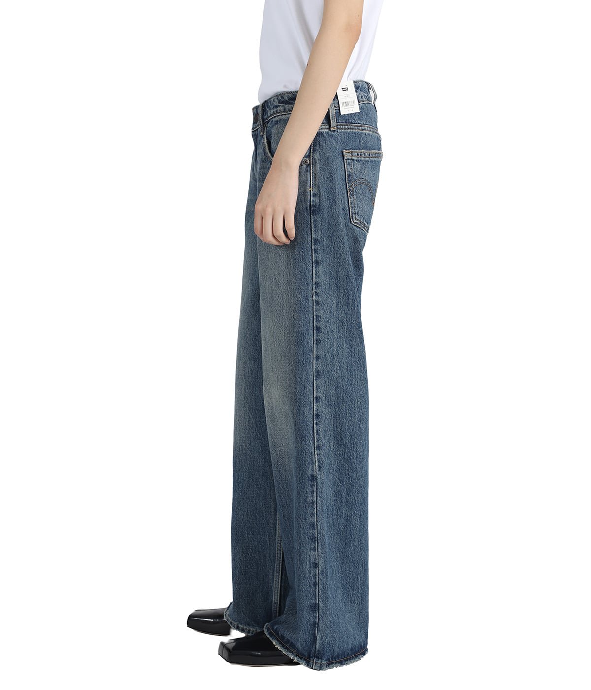 Levi's」 デニムパンツ 24inch ブラック レディース Levi's(R) CINCH